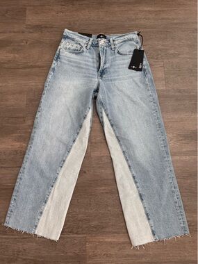 7 For All Mankind Stovepipe Straight Ankle